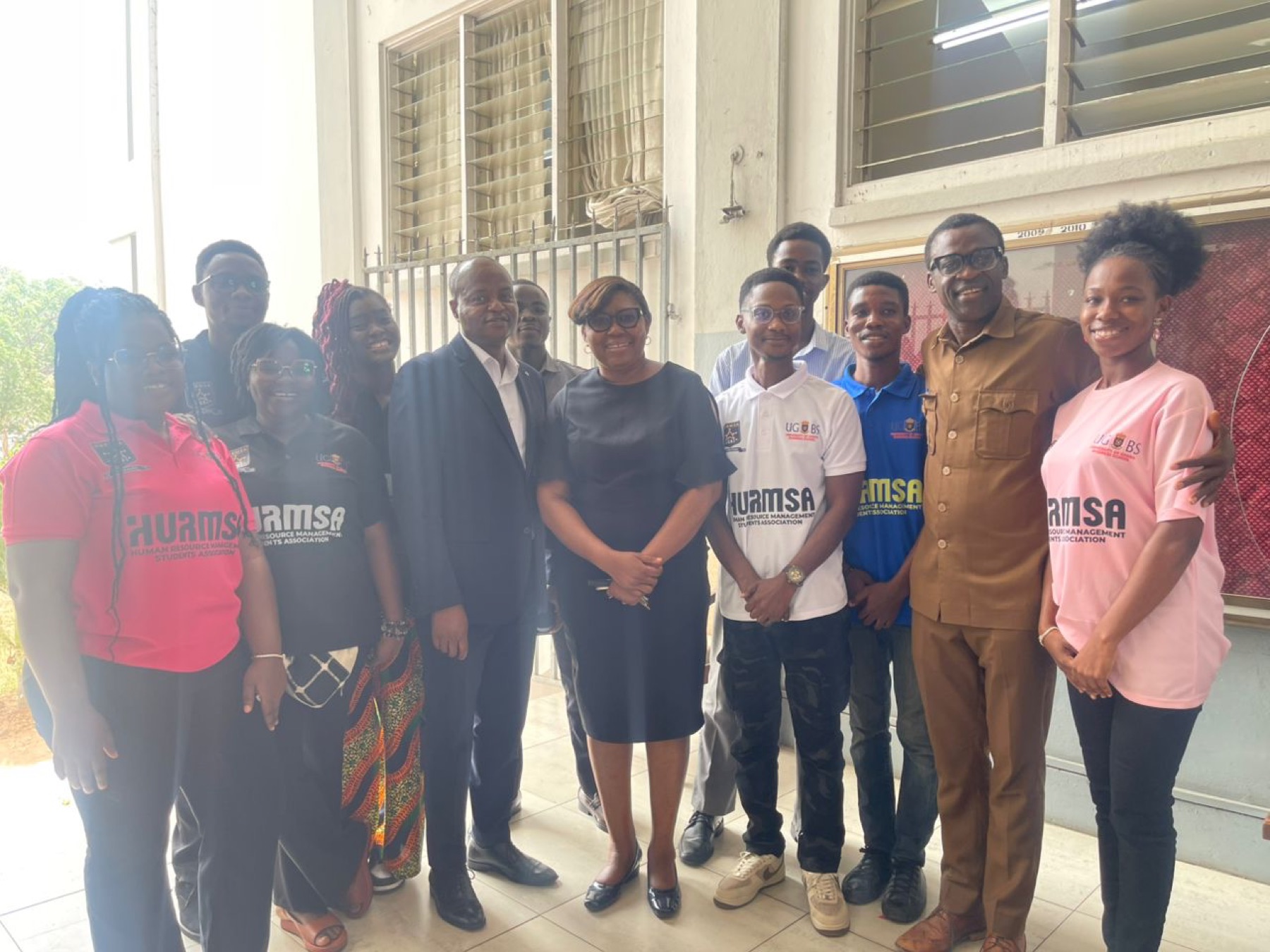 With HURMSA student leaders